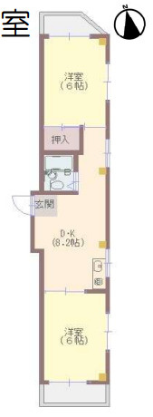 ＫＭＳコートの間取り