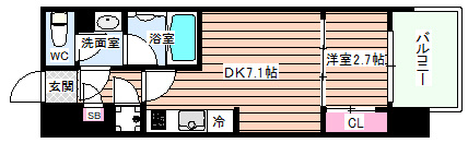 【間取り】 | シーズンフラッツ中崎