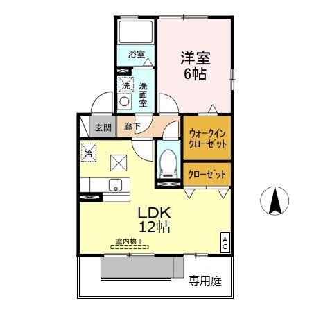 シンセリティ　Ｂの間取り