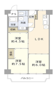 【間取り】 | ローレルハイツ茨木総持寺1号棟