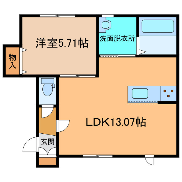 orchid（オーキッド）の間取り