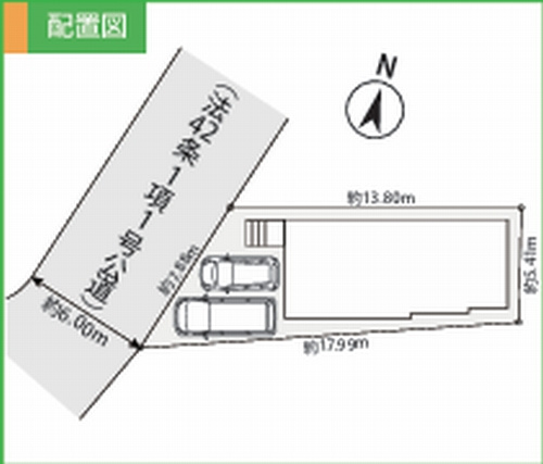 【区画図】 | 【仲介手数料０円】相模原市南区上鶴間3丁目3期　新築一戸建て | 【仲介手数料０円】相模原市南区上鶴間3丁目3期　新築一戸建て