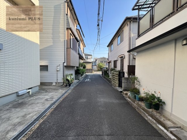 大阪市城東区鴫野東3丁目の前面道路含む現地写真