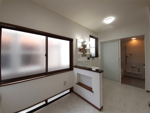 熊本市西区新土河原１丁目の中古一戸建の脱衣所