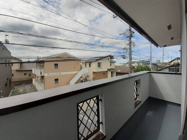 熊本市西区新土河原１丁目の中古一戸建のバルコニー|和室②バルコニー