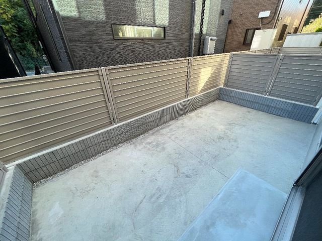 コンプレットのバルコニー