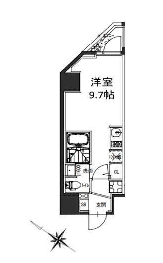 Ｓ-ＲＥＳＩＤＥＮＣＥ駒込六義園の間取り