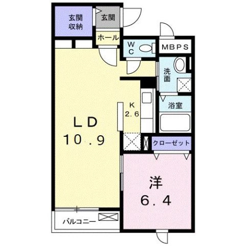 スカイホーム　グリーンヒルの間取り