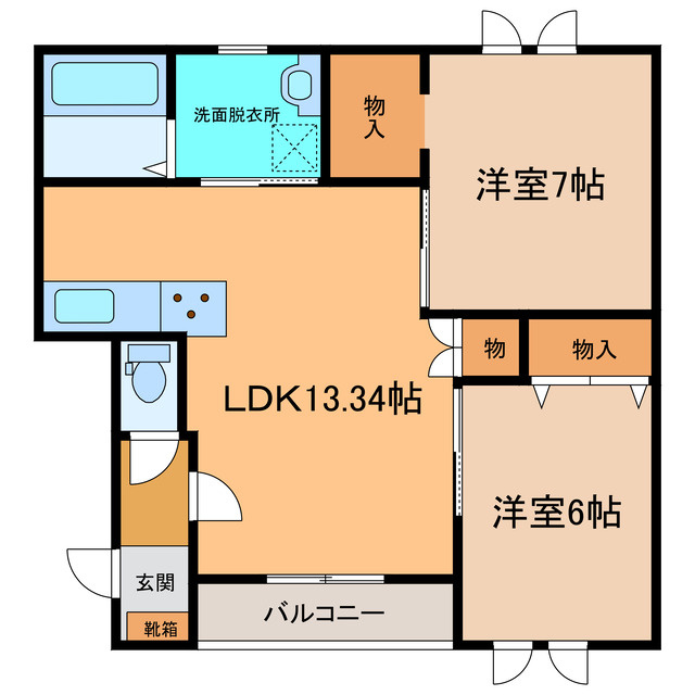 iruneの間取り