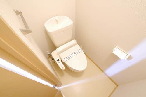 ヴィラ　ソレーユのトイレ