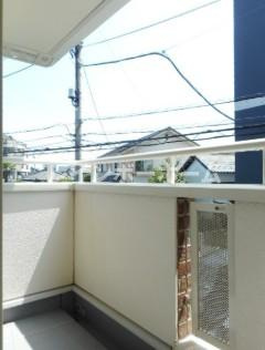 クレメント並木新町のバルコニー