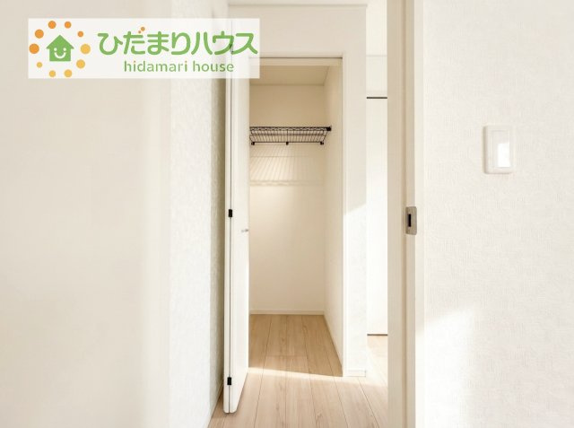 【収納】 | つくば市高見原第17　新築戸建　3号棟 | 家族みんなで使える廊下収納あり！