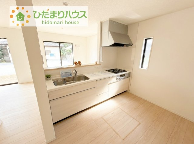 【キッチン】 | つくば市高見原第17　新築戸建　3号棟 | 料理をしながらでも、ご家族との会話を楽しめる対面式キッチン♪