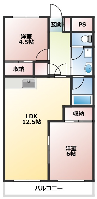 渋谷コート3号館の間取り
