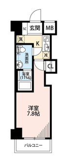 【間取り】 | プレール・ドゥーク川崎大師