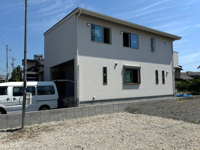新築戸建　大垣市林町Ⅱ　全1区画分譲の外観|「現地（2026年8月24日）撮影」　
■外観写真　
■ヤマダ不動産　株式会社リライフ　