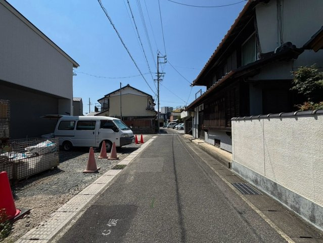 新築戸建　大垣市林町Ⅱ　全1区画分譲の前面道路含む現地写真|「現地（2026年7月13日）撮影」　
■前面道路　
■ヤマダ不動産　株式会社リライフ