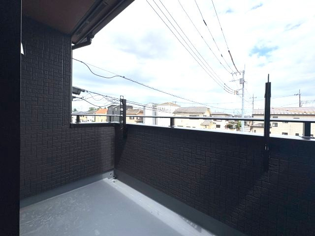 《仲介手数料半額》入間郡三芳町北永井　３期　全１１棟のバルコニー|バルコニー