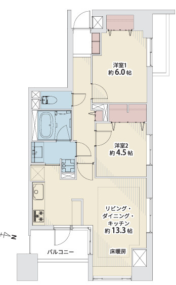 ファミールヒルズ本郷東大前の間取り
