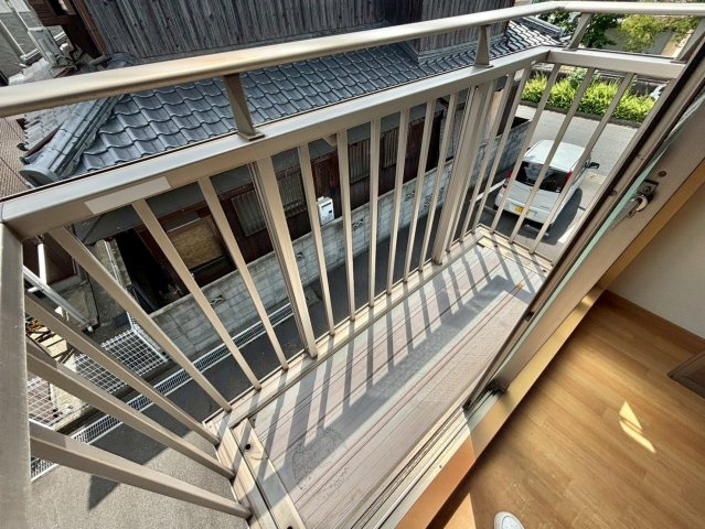 リースランド北条宮の町　Bのバルコニー