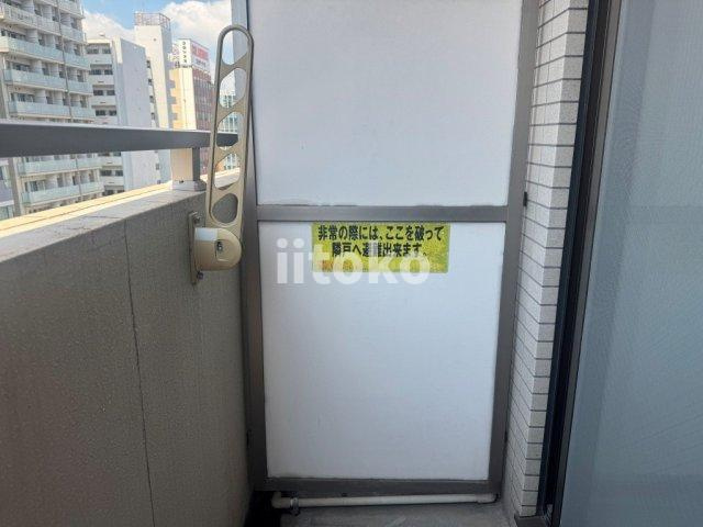 リグランド浅草雷門のバルコニー