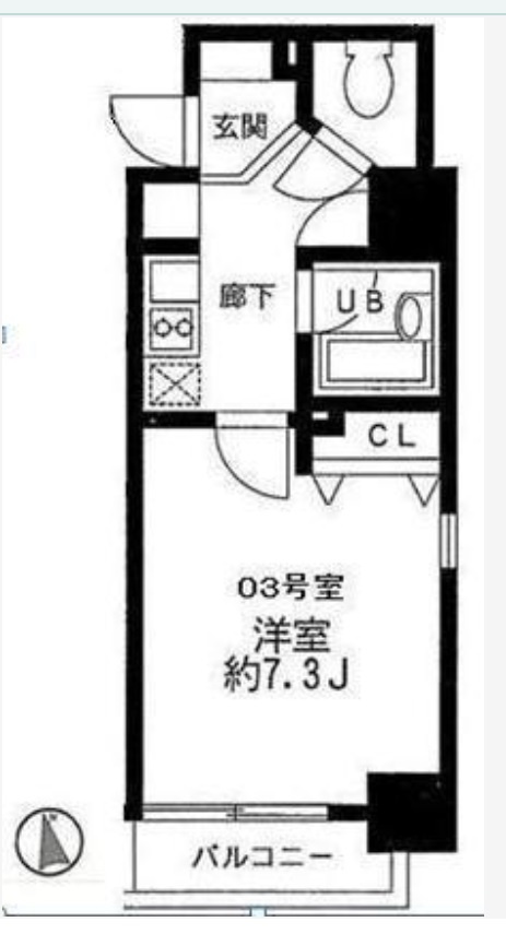 リグランド浅草雷門の間取り