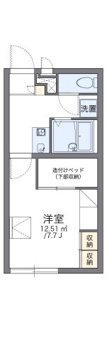 レオパレスＰＡＳＴＯＲＡＬの間取り