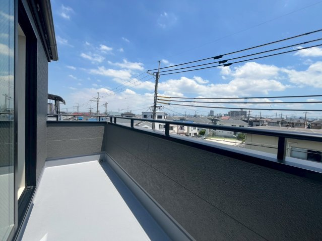 陶器北　新築一戸建のバルコニー