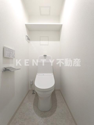 【トイレ】 | プラティーク品川中延 | シンプルで使いやすいトイレです
