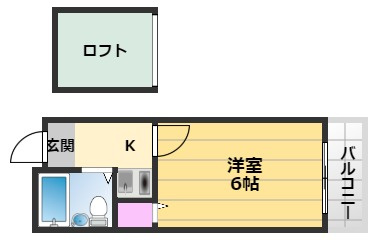 【間取り】 | レオパレス春木第3