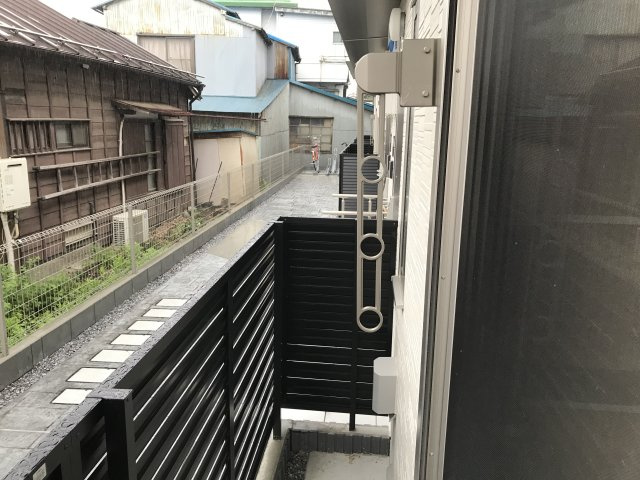 セレシェイラ弐番館のバルコニー