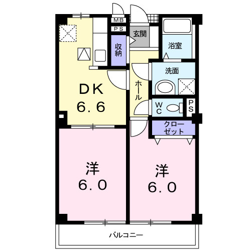 メープル　リーフの間取り