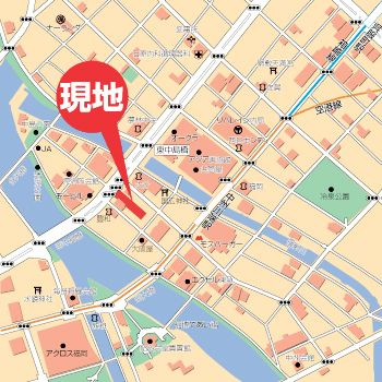 willDo中洲の地図