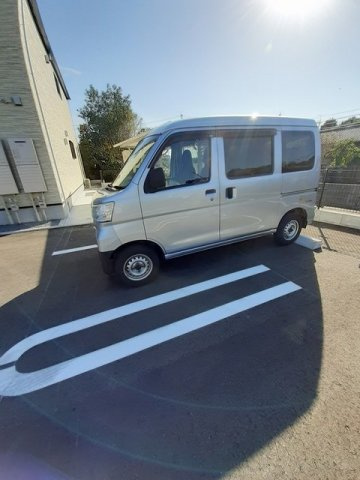 グラウンドハイムの駐車場|駐車スペースもあります