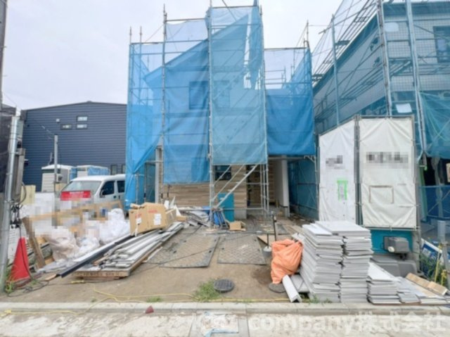 茅ヶ崎市旭が丘　新築戸建　1号棟の外観|2026.7.12撮影◇