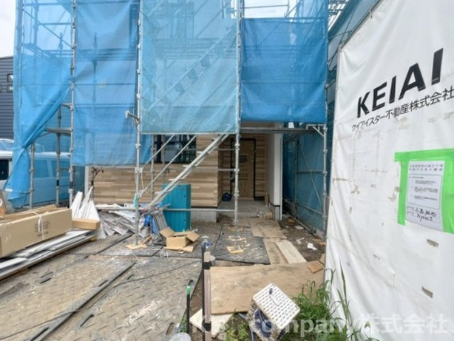 茅ヶ崎市旭が丘　新築戸建　1号棟の外観|2026.7.12撮影◇