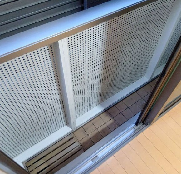 ことといハウスのバルコニー