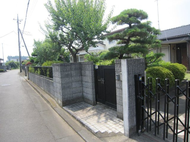 水戸市堀町の前面道路含む現地写真