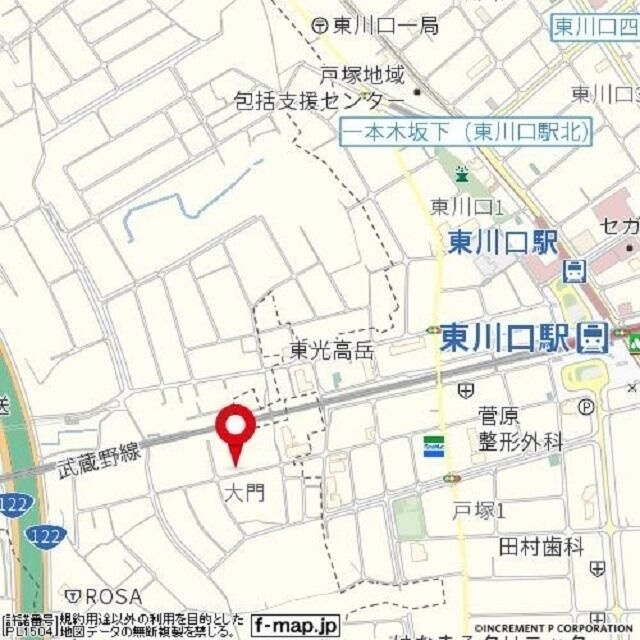 Ｏｗｌ　東川口の地図