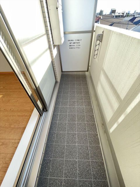 スカイコートパレス千川のバルコニー
