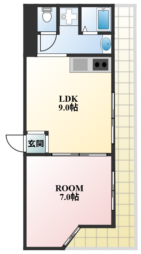 かねさか第２関口マンションの間取り