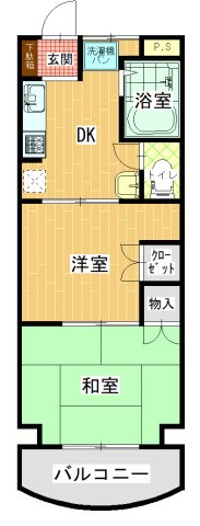 マルイハイビスカスの間取り