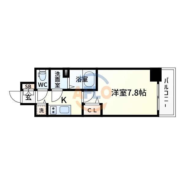 THE　RESIDENCE　Hの間取り|THE RESIDENCE H　間取り