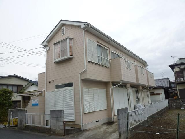 大和市深見台２丁目のアパートの外観