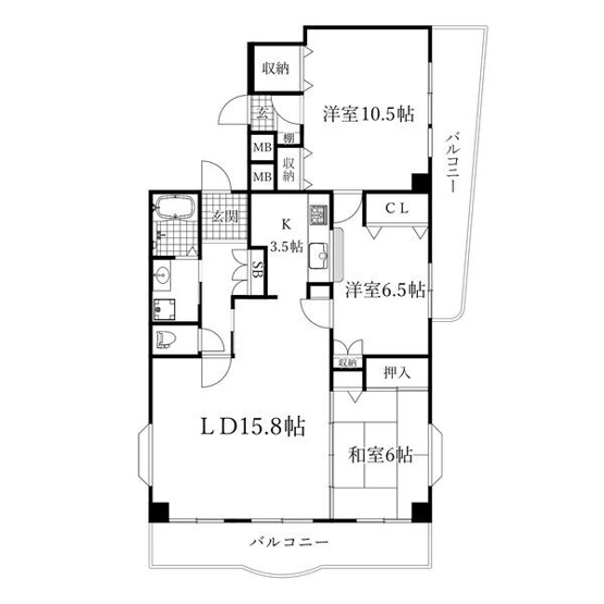 【間取り】 | ナビシティ大須Ⅱ
