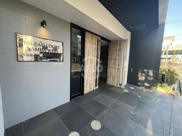 エスリードコート難波ウエストのエントランス|エスリードコート難波ウエスト（旧ARCENCIEL SQUARE桜川）　エントランス
