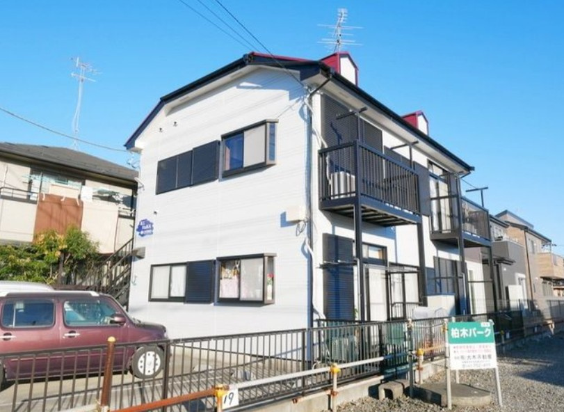 相模原市中央区上矢部４丁目のアパートの外観