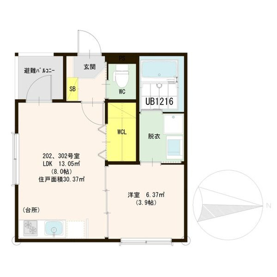 【間取り】 | ハーモニーテラス大今里