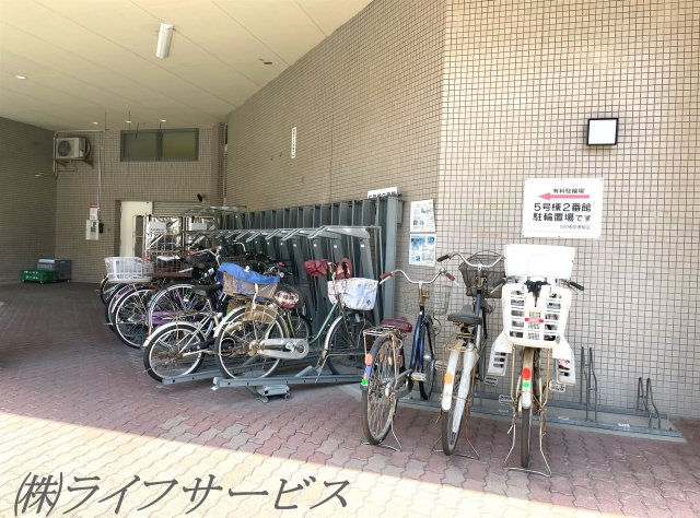 【駐輪場】 | ファミールハイツ北大阪５号棟弐番館 | 駐輪場
