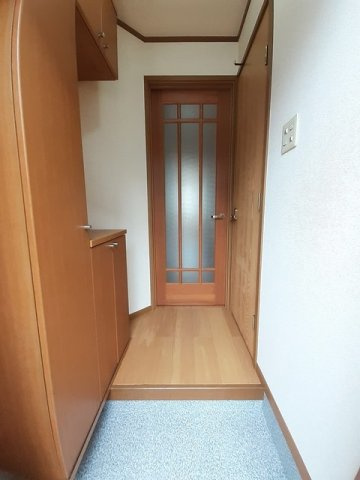 ベルグレ－スの玄関|落ち着いた玄関です